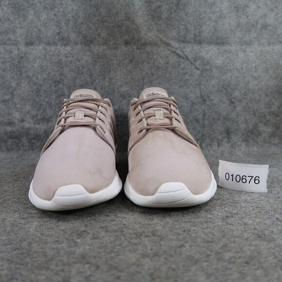 Adidas Shoes Womens 8.5 Athletic Trainers Cloudfoam Qt Racer Running Active Walk - Picture 4 of 14